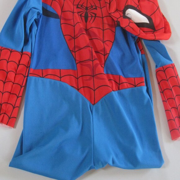 Halloween Marvel Comics Kid's Unisex Spiderman Costume Size 7-10 - Picture 6 of 9